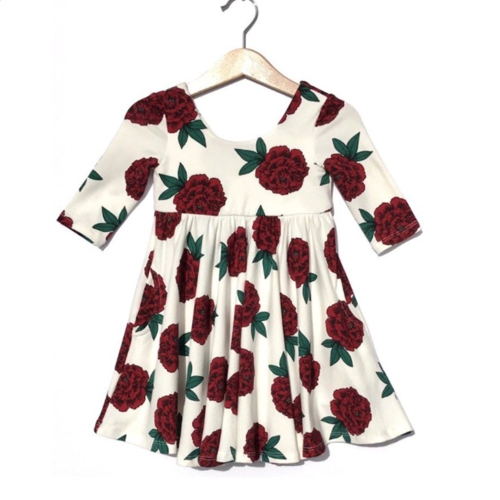 Limited Edition Remie Pocket Peony Dress